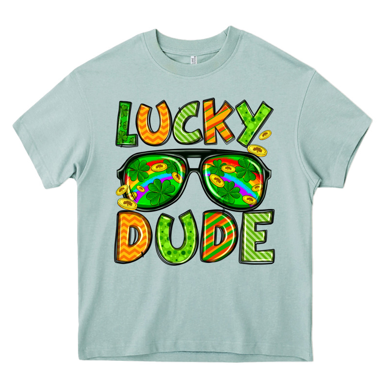 St. Patrick's Lucky Dude Heavy Core Tee by OliviaCreatesArt | Teevron