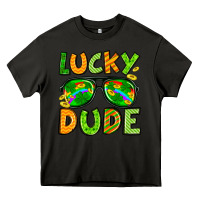 Asphalt St. Patrick's Lucky dude Heavy Core Tee - OliviaCreatesArt