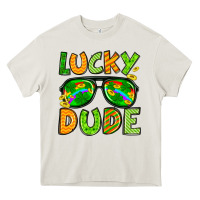 Cream St. Patrick's Lucky dude Heavy Core Tee - OliviaCreatesArt