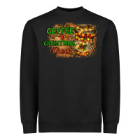 Black coffee and christmas cheer Heavyweight Sweatshirt - RanaPortraitStore