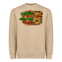 Mushroom coffee and christmas cheer Heavyweight Sweatshirt - RanaPortraitStore
