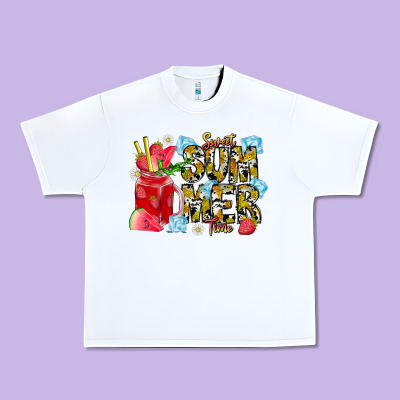 Sweet Summer Time Urban Heavy Tee Designed By Cowhidedigitalart