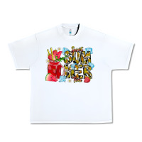 White sweet summer time Urban Heavy Tee - CowhideDigitalArt