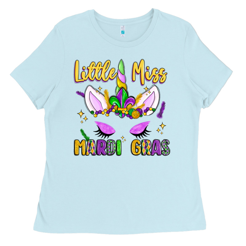Little Miss Mardi Gras Ladies Tee by LillyAllenDesigns | Teevron