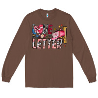 Chestnut Love Letter Long Sleeve Tee - SublimationCraftShop