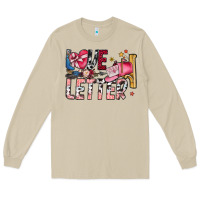 Mushroom Love Letter Long Sleeve Tee - SublimationCraftShop