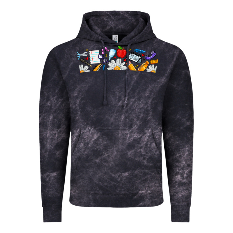 Best Teacher Ever Vintage Hoodie by CowhideDigitalArt | Teevron