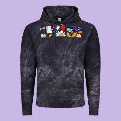 Best Teacher Ever Vintage Hoodie Designed By Cowhidedigitalart