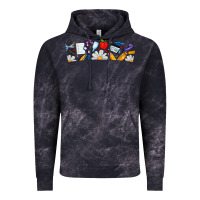 Cloud Black Best Teacher Ever Vintage Hoodie - CowhideDigitalArt