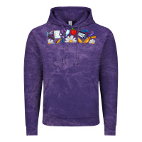 Cloud Purple Best Teacher Ever Vintage Hoodie - CowhideDigitalArt