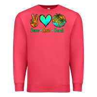 Cardinal peace love beach Premium Sweatshirt - Jasminsmagicworld