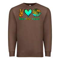 Chestnut peace love beach Premium Sweatshirt - Jasminsmagicworld