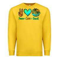 Lemon peace love beach Premium Sweatshirt - Jasminsmagicworld