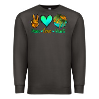 Smoke peace love beach Premium Sweatshirt - Jasminsmagicworld