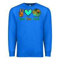 True Royal peace love beach Premium Sweatshirt - Jasminsmagicworld