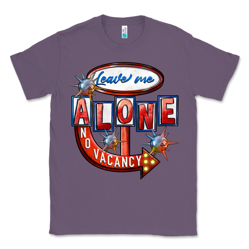 Leave Me Alone Anti Valentine's Day Classic Tee by FaDigitalArtStudio | Teevron