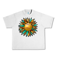 Lunar Rock Softball Sunflower Urban Heavy Tee - Jasminsmagicworld
