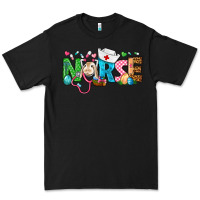 Black Easter Nurse Premium Tee - BundleAndBundleShop