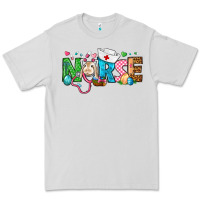 Dove Grey Easter Nurse Premium Tee - BundleAndBundleShop