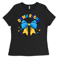 Black Down Right Amazing Ladies Tee - CowhideDigitalArt