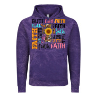 Cloud Purple faith cross Vintage Hoodie - Artiststas