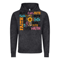 Vintage Black faith cross Vintage Hoodie - Artiststas