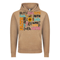 Vintage Coffee faith cross Vintage Hoodie - Artiststas