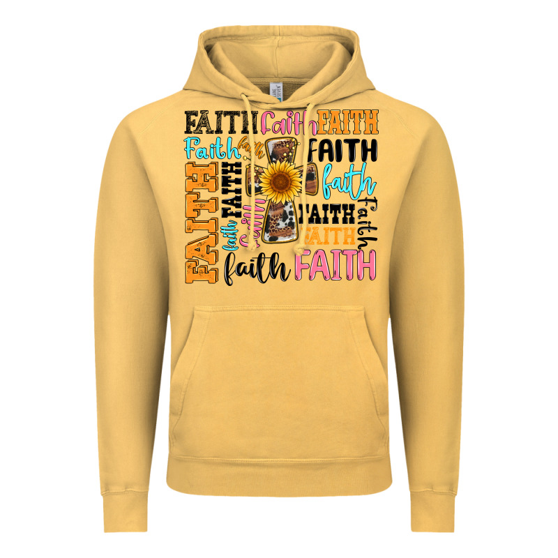Faith Cross Vintage Hoodie by Artiststas | Teevron