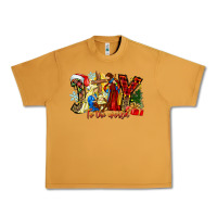 Peanut Butter Joy To The World Urban Heavy Tee - CowhideDigitalArt