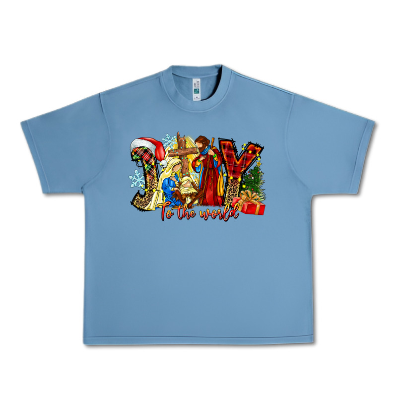 Joy To The World Urban Heavy Tee by CowhideDigitalArt | Teevron