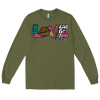 Army Green Love More Long Sleeve Tee - SublimationCraftShop