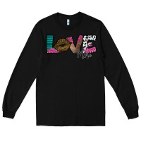 Black Love More Long Sleeve Tee - SublimationCraftShop