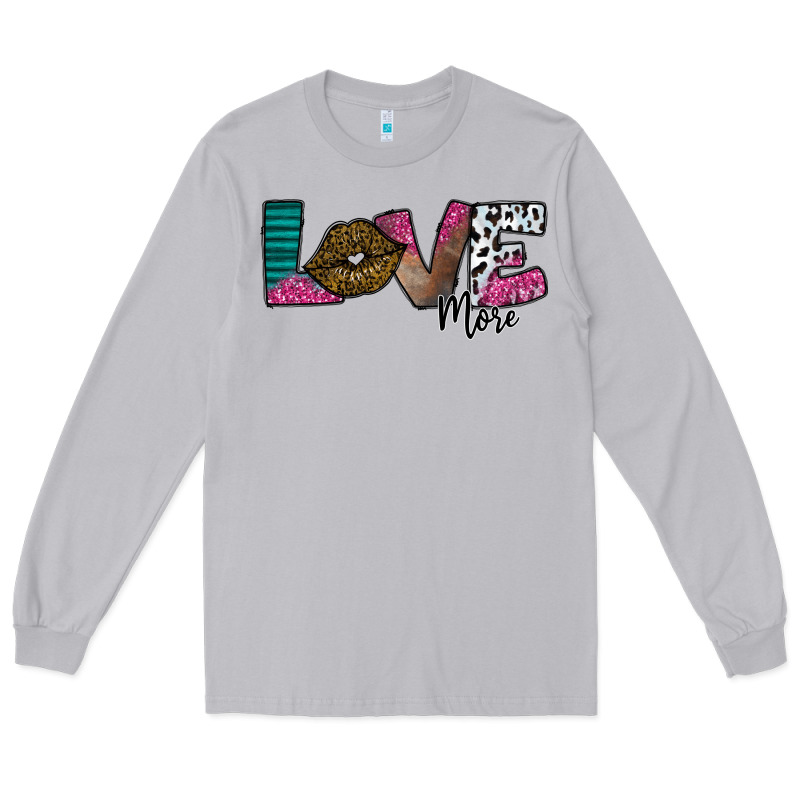 Love More Long Sleeve Tee by SublimationCraftShop | Teevron