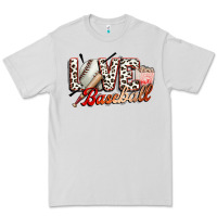 Dove Grey love baseball Premium Tee - FaDigitalArtStudio
