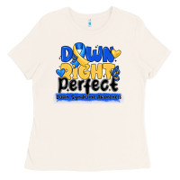 Bone down right perfect down syndrome awareness Ladies Tee - CowhideDigitalArt