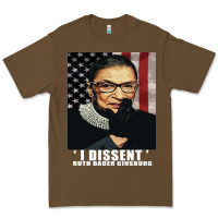 Cacao Notorious R.B.G. Funny Progressive, Liberal Ruth Bader Ginsburg Premium Tee - artisFamous