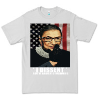 Dove Grey Notorious R.B.G. Funny Progressive, Liberal Ruth Bader Ginsburg Premium Tee - artisFamous