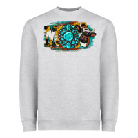 Heather Grey Moo Mothers Heavyweight Sweatshirt - Jasminsmagicworld