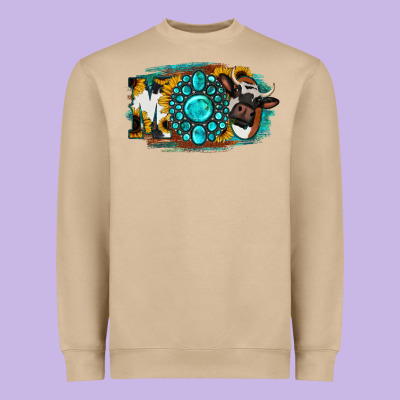 Moo Mothers Heavyweight Sweatshirt Designed By Jasminsmagicworld