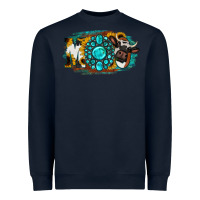 Navy Moo Mothers Heavyweight Sweatshirt - Jasminsmagicworld