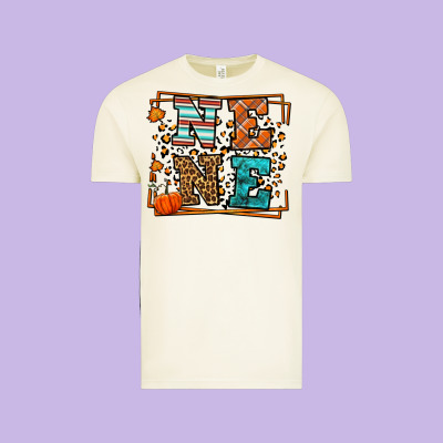 Fall Autumn Leopard Nene Vintage Tee Designed By Lillyallendesigns