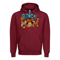 Burgundy thanksgiving spice mom pilgrim cow Zipper Hoodie - Jasminsmagicworld