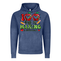 Vintage Denim 100 days of making a difference Vintage Hoodie - Artiststas