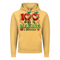 Vintage Mustard 100 days of making a difference Vintage Hoodie - Artiststas
