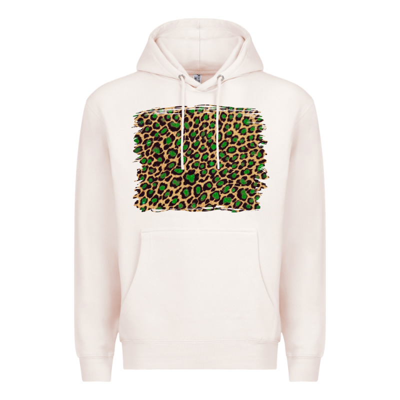Leopard With Green Glitter Premium Hoodie by Artiststas | Teevron