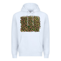 White leopard with green glitter Premium Hoodie - Artiststas