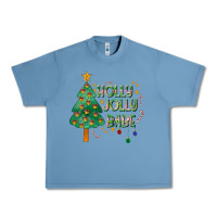 Pebble Blue Jolly Jolly Babe Urban Heavy Tee - CowhideDigitalArt