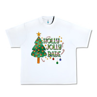 White Jolly Jolly Babe Urban Heavy Tee - CowhideDigitalArt