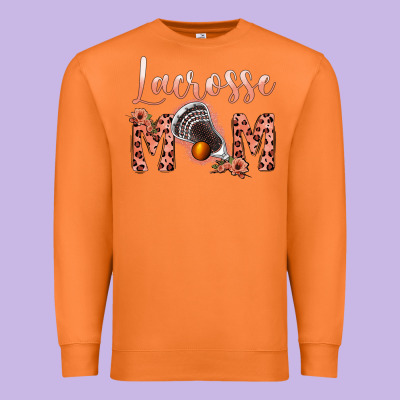 Pink Lacrose Mom Premium Sweatshirt Designed By Jasminsmagicworld
