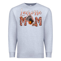 Heather Grey pink lacrose mom Premium Sweatshirt - Jasminsmagicworld